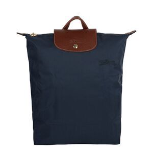 Longchamp Le Pliage Original Medium Canvas Backpack, Blue